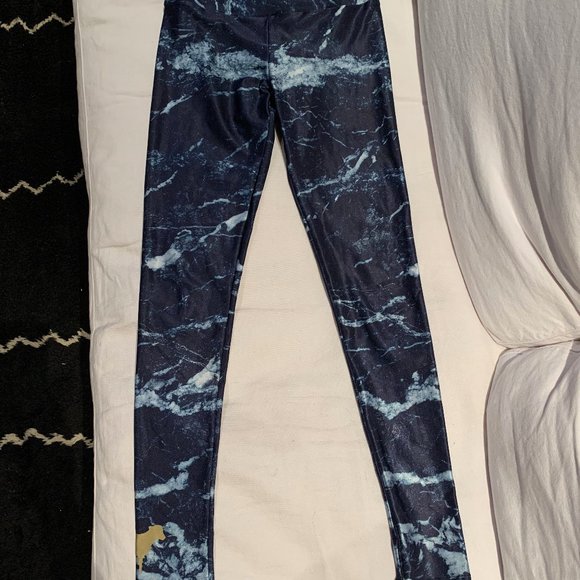 Goldsheep marble print leggings NWOT - Picture 1 of 4